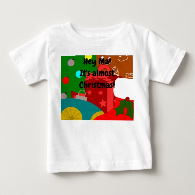 Christmas Collage  Baby T-Shirt (Front)