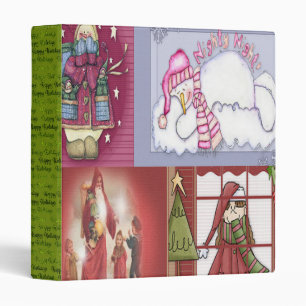Christmas Collage Cards Keeper Avery Binder