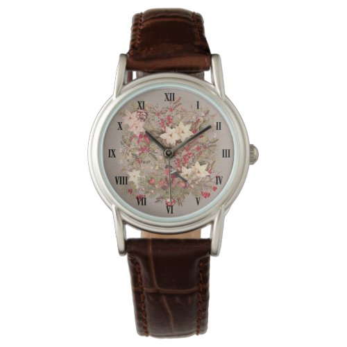 Christmas Collage Classic Watch