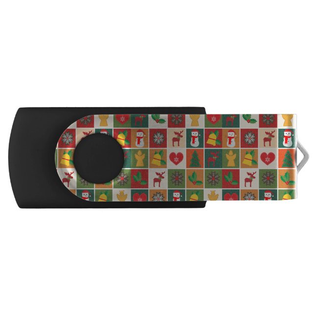 Christmas Collage Flash Drive (Front)