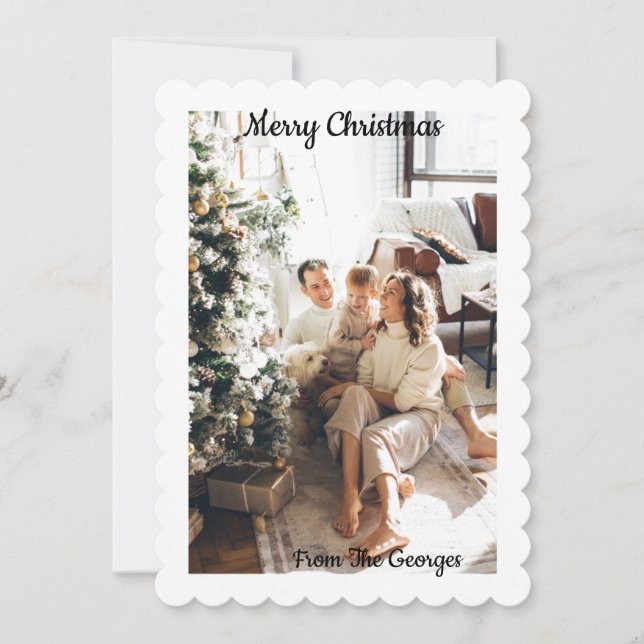 CHRISTMAS COLLAGE GREETING CARD (Front)