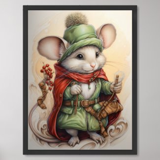 Christmas Collage Mouse 2 of 24