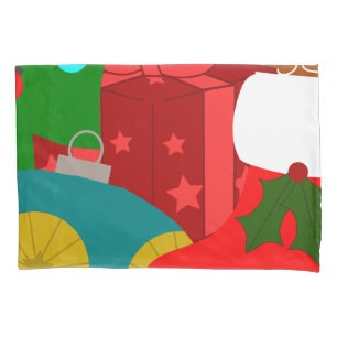 Christmas Collage  Pillow Case