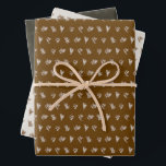 Christmas Collection | Cedar Cognac, Cream, Green Wrapping Paper Sheets<br><div class="desc">I created this Christmas collection with all of my favorite colors to give it a vintage,  natural,  and moody feel. I hope you love it as much as I do!</div>