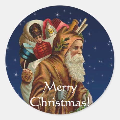 CHRISTMAS Collection Classic Round Sticker