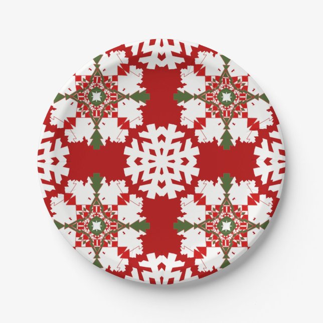 Christmas Collection Paper Plates (Front)