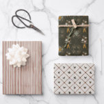 Christmas Collection | Stripe, Floral, Holly Wrapp Wrapping Paper Sheets<br><div class="desc">I created this Christmas collection with all of my favorite colors to give it a vintage,  natural,  and moody feel. I hope you love it as much as I do!</div>
