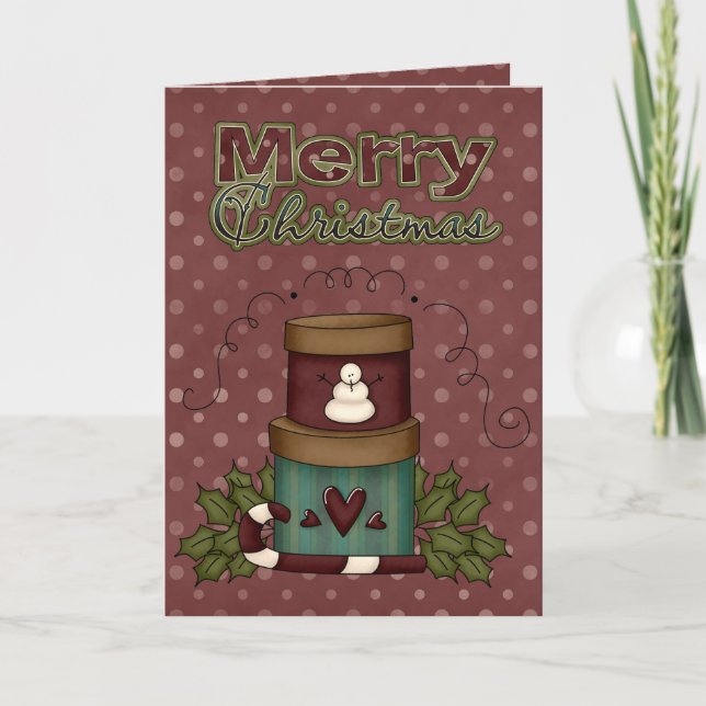 Christmas Collection Xmas Boxes Greeting Card (Front)