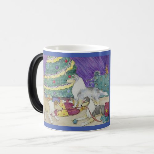 Christmas Collies  Morphing Mug