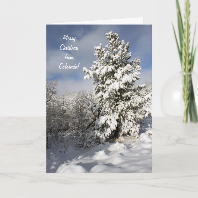 Christmas Colorado Card (Front)