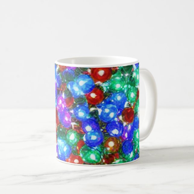 Christmas Colored Candy Mug (Front Right)