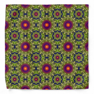 Christmas colorful texture bandana