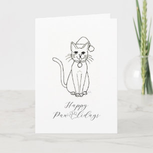Christmas Coloring for Adults Holiday Card