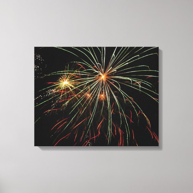Christmas Colors Canvas Print (Front)