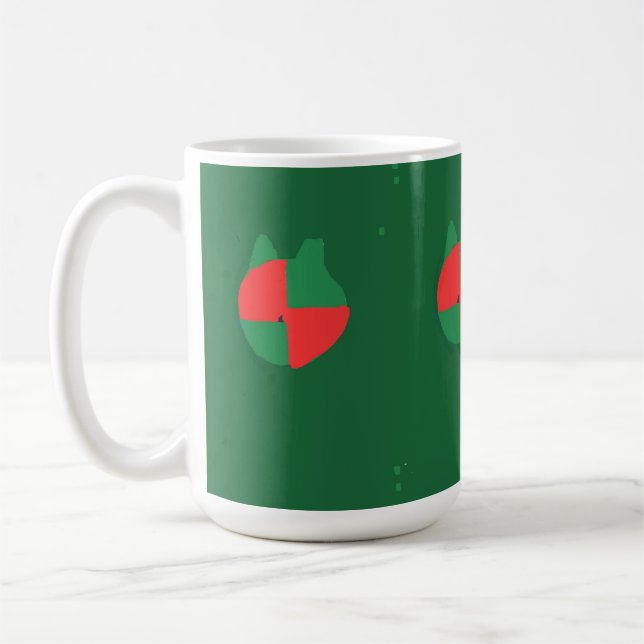 Christmas Colors Coffee Mug (Left)