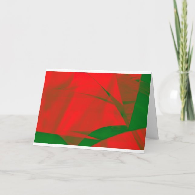 Christmas Colors Holiday Card (Front)