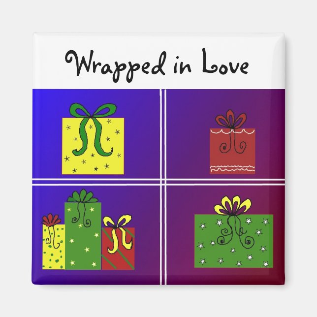 Christmas Colors Magnet (Front)