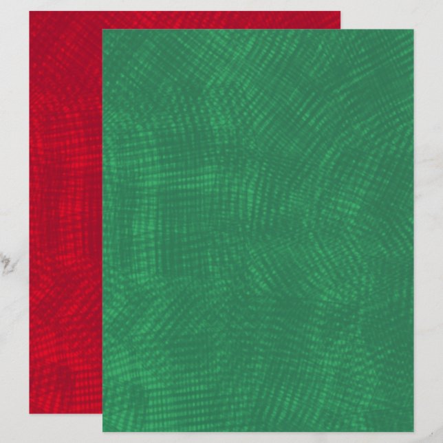 Christmas Colors Textured Background (Front/Back)