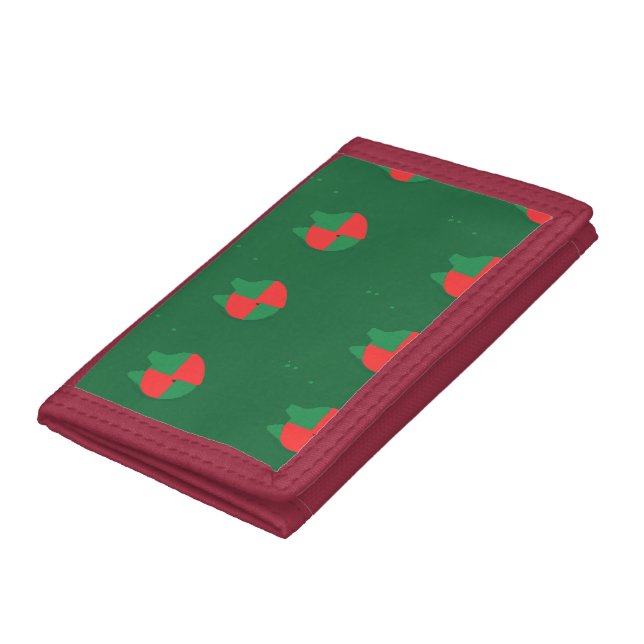 Christmas Colors Tri-fold Wallet (Bottom)