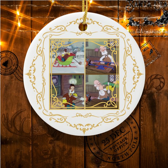 Christmas Comes But Once A Year  Ceramic Ornament (Creator Uploaded)