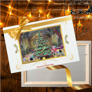Christmas Comes But Once A Year Metal Art