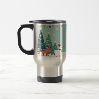 Christmas commemorative bottle travel mug