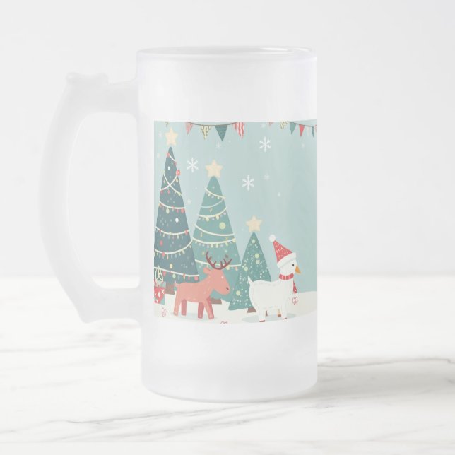 christmas commemorative mug (Left)