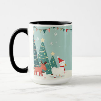 Christmas commemorative mug
