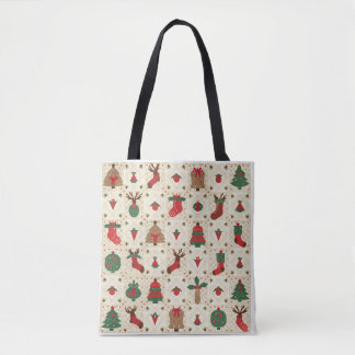 Christmas commemorative tote bag