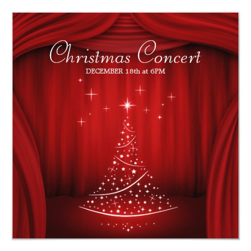 Christmas Concert Invitation 2