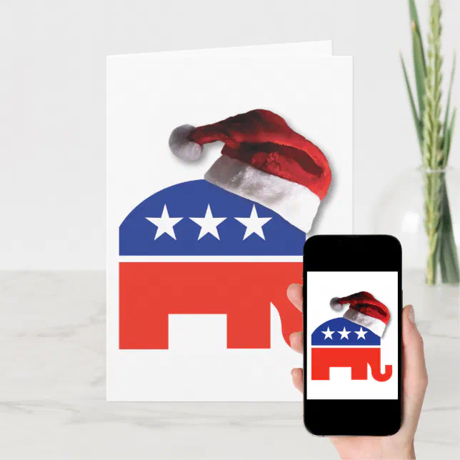 Christmas Conservative Holiday Card Zazzle
