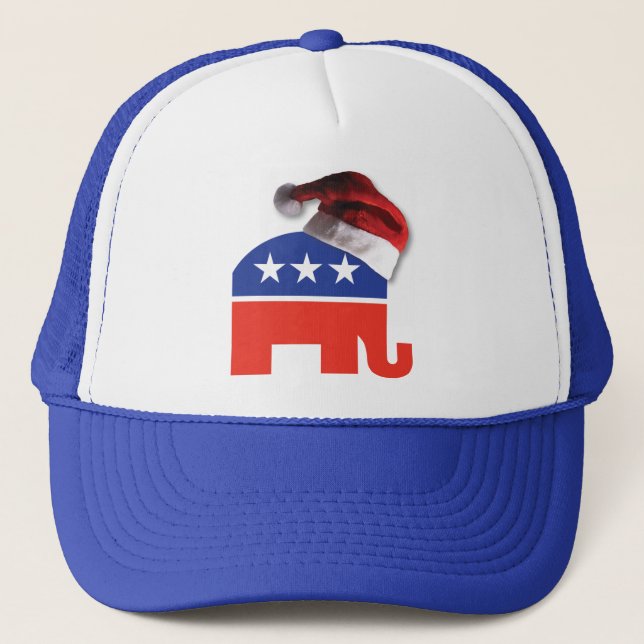 Christmas Conservative Trucker Hat (Front)