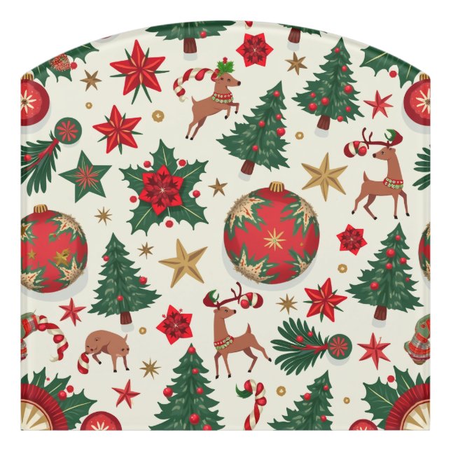 christmas Contour Room Sign (Contour Front)