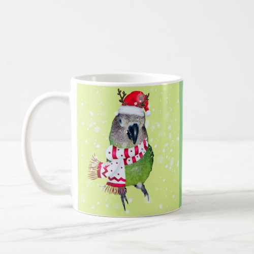 Christmas Conure classic drinking mug