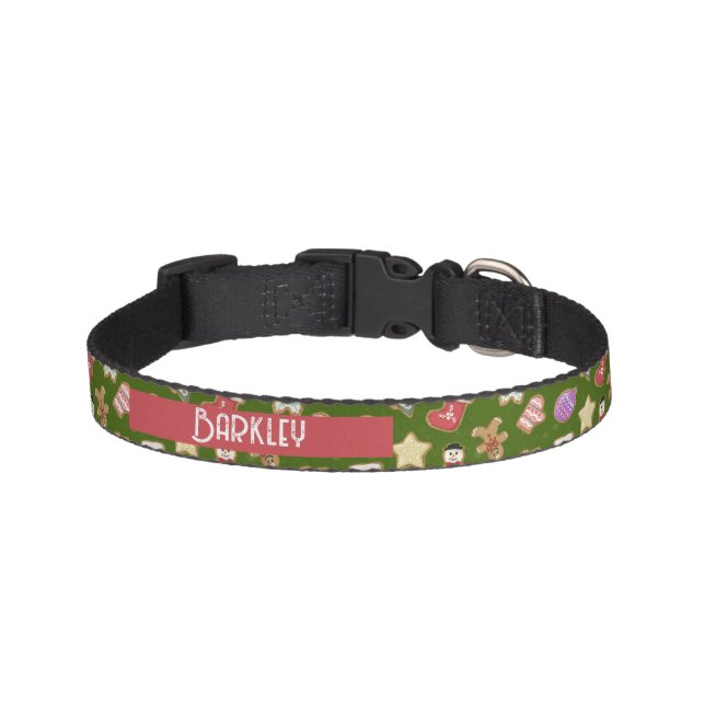 Christmas Cookes Cute Dog Collar (Front)