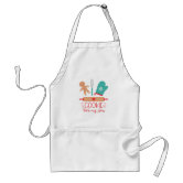 Parent and Child Christmas Cookie Baking Crew Aprons (Set of 2