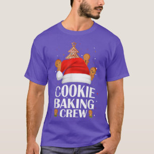 Christmas Cookie Baking Crew Bakers Xmas Cookie Ec T-Shirt
