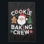 Christmas Cookie Baking Crew Family Christmas  Kitchen Towel<br><div class="desc">Christmas Cookie Baking Crew Family Christmas</div>