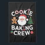 Christmas Cookie Baking Crew Family Christmas  Kitchen Towel<br><div class="desc">Christmas Cookie Baking Crew Family Christmas</div>