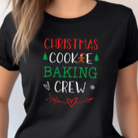 Christmas Cookie Baking Crew Family Mom Holiday