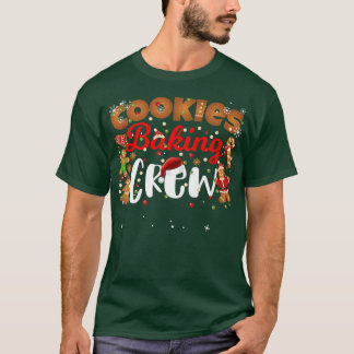 Christmas Cookie Baking Crew Funny Matching Family T-Shirt