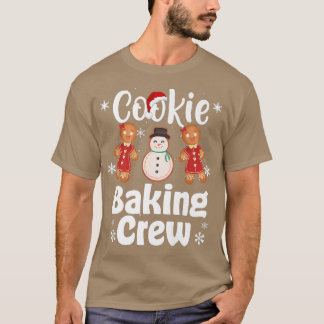 Christmas Cookie Baking Crew Funny Pajamas Family T-Shirt