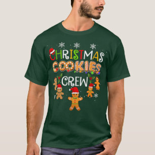 Christmas Cookie Baking Crew Funny Pajamas Family T-Shirt