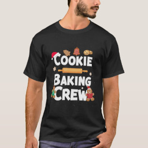 Christmas Cookie Baking Crew Funny Pajamas Family T-Shirt