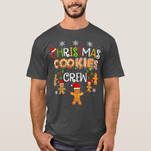 Christmas Cookie Baking Crew Funny Pajamas Family  T-Shirt