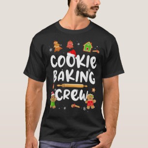 Christmas Cookie Baking Crew Funny Pajamas Family T-Shirt