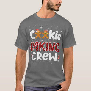 Christmas Cookie Baking Crew Funny Pajamas Family T-Shirt