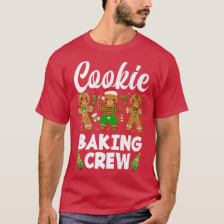 Christmas Cookie Baking Crew Gingerbread Christmas T-Shirt