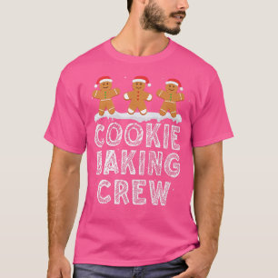 Christmas Cookie Baking Crew Gingerbread T-Shirt