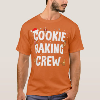 Christmas Cookie Baking Crew Holiday Baked Cookie T-Shirt